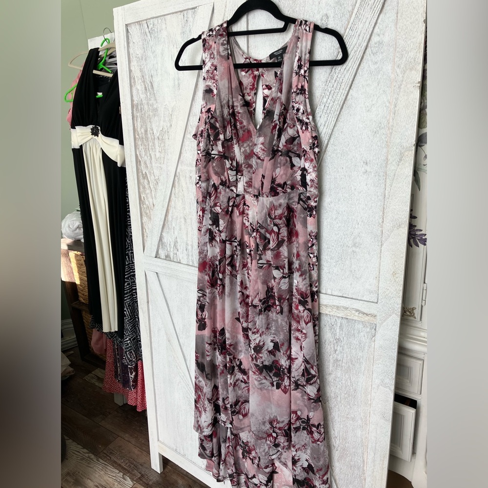 Vera wang dress high-low spring EUC